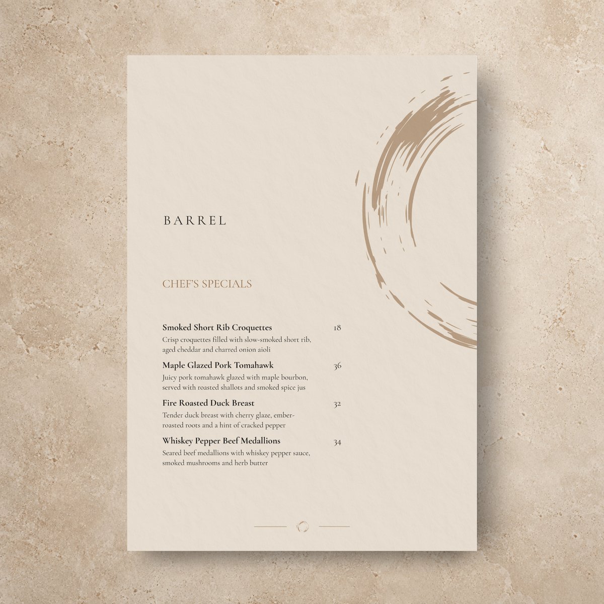 BARREL – THE WHISKEY & SMOKE BAR SUITE