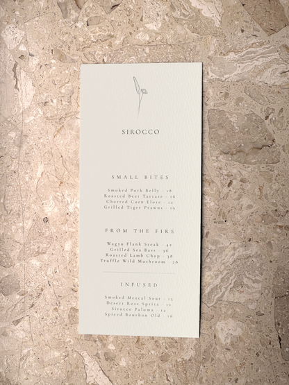 SIROCCO – THE LUXURY BOHO STEAKHOUSE & LOUNGE SUITE