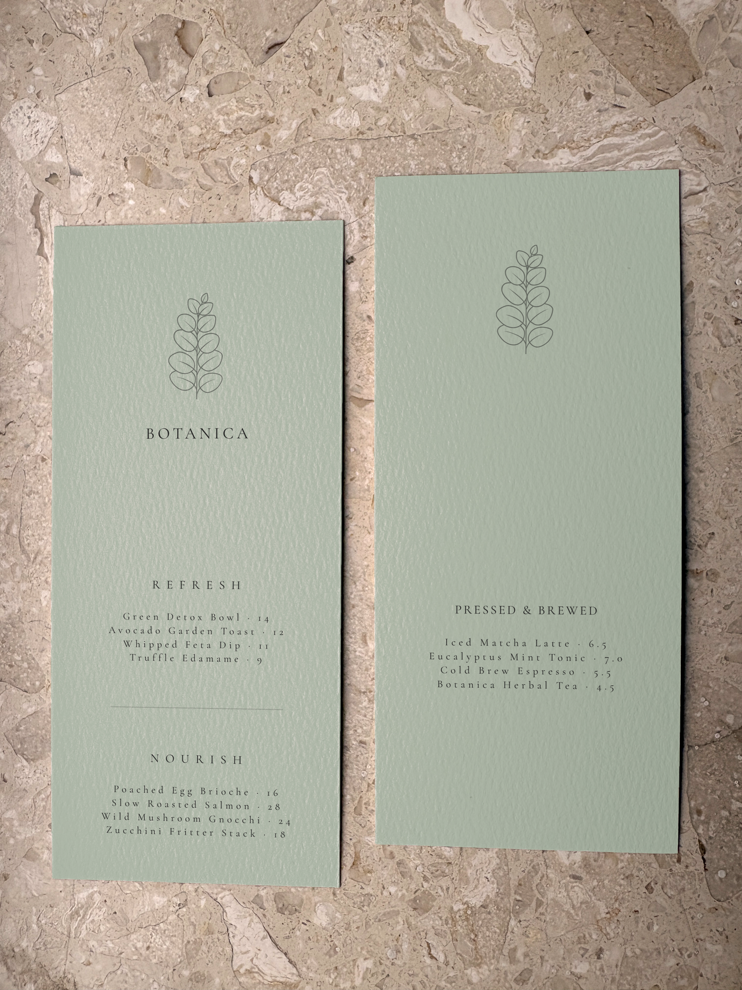BOTANICA – THE ELITE SAGE GREEN ORGANIC BISTRO SUITE