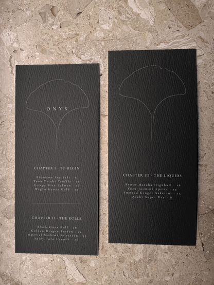 ONYX – THE ELITE HIGH-END SUSHI & FUSION SUITE
