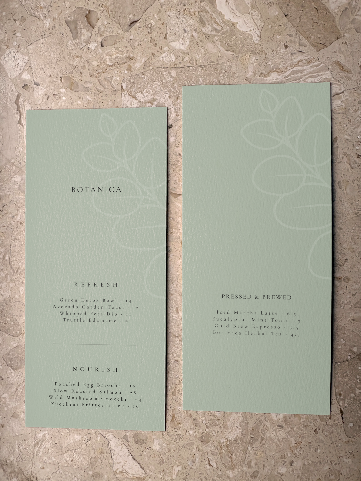 BOTANICA – THE ELITE SAGE GREEN ORGANIC BISTRO SUITE