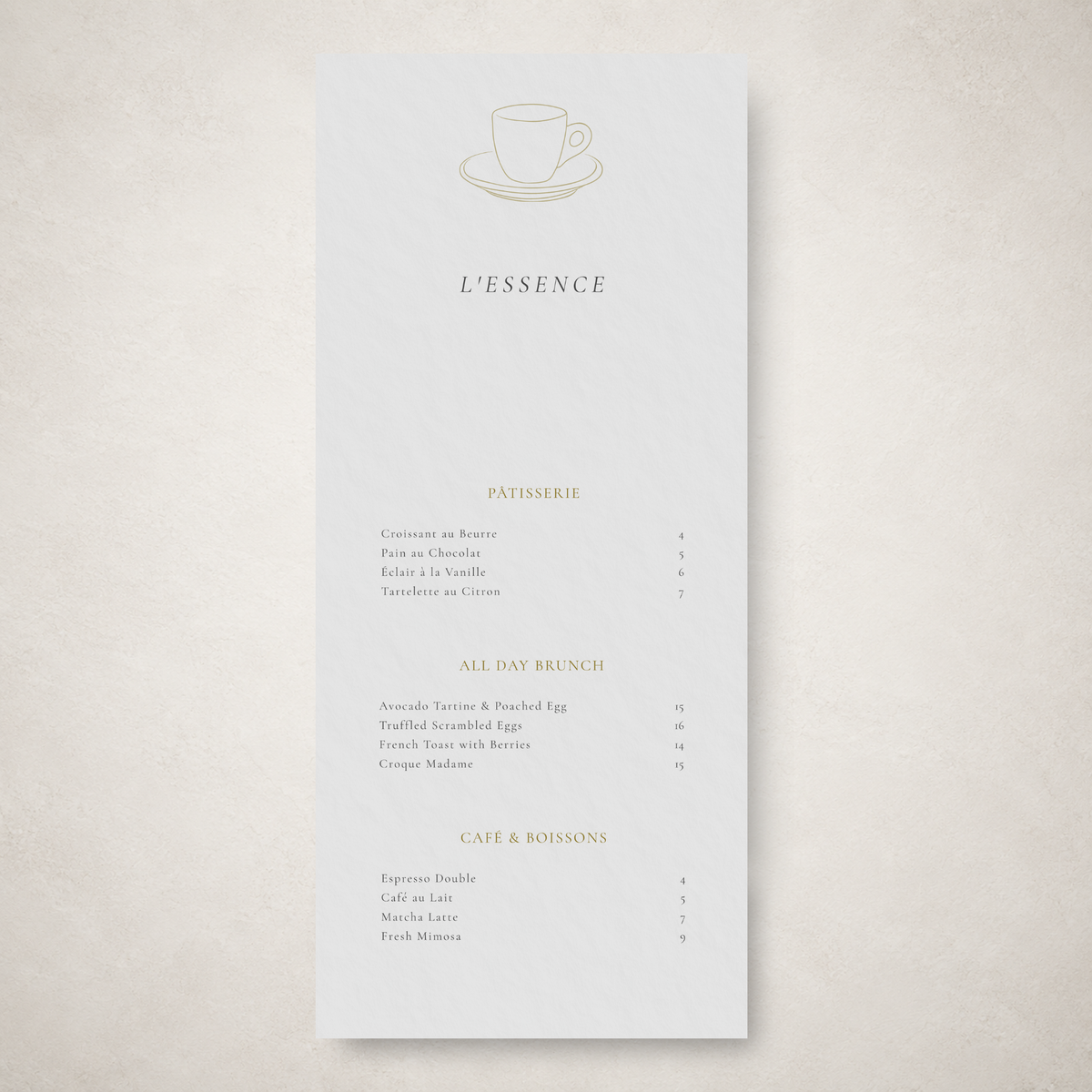 L'ESSENCE – THE MINIMALIST BISTRO & PREMIUM CAFE SUITE