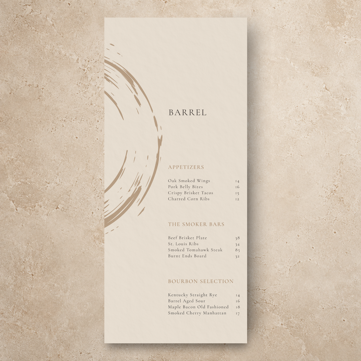 BARREL – THE WHISKEY & SMOKE BAR SUITE