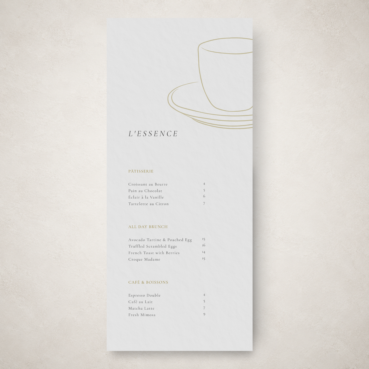 L'ESSENCE – THE MINIMALIST BISTRO & PREMIUM CAFE SUITE