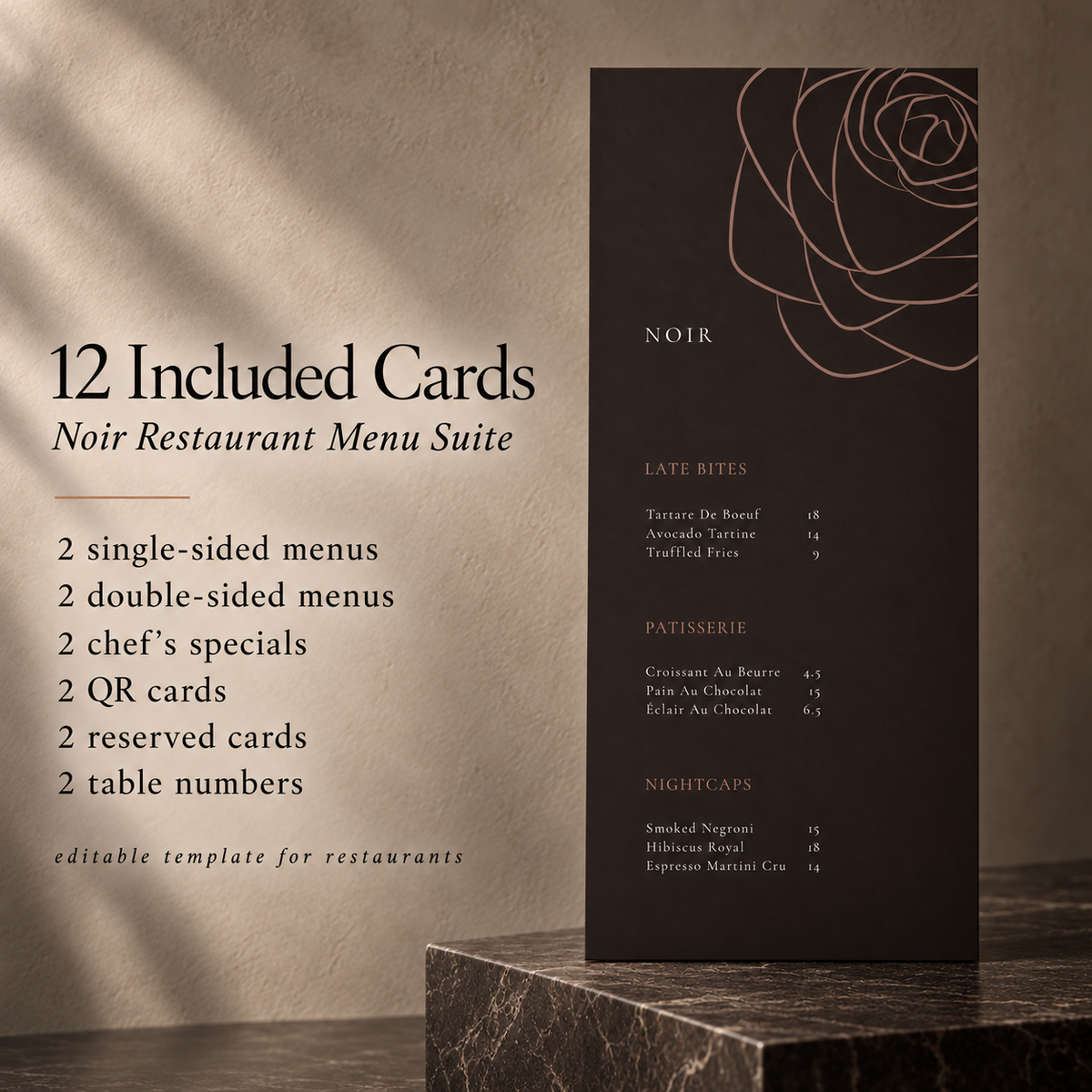 NOIR – THE ELITE COCKTAIL LOUNGE & SPEAKEASY SUITE