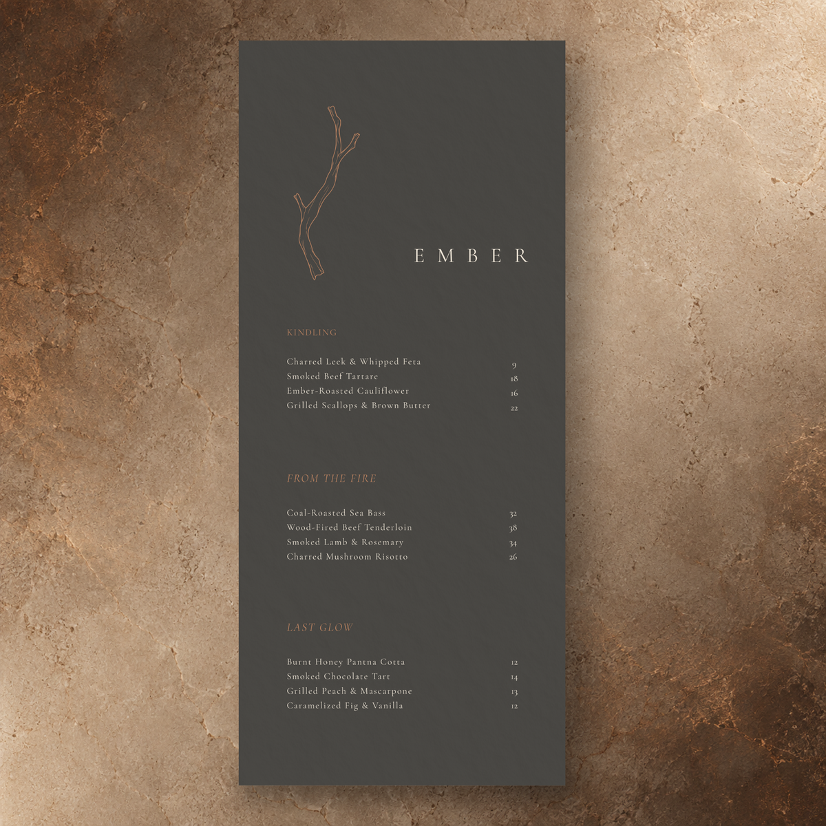 EMBER – THE REFINED WOOD-FIRED DINING SUITE