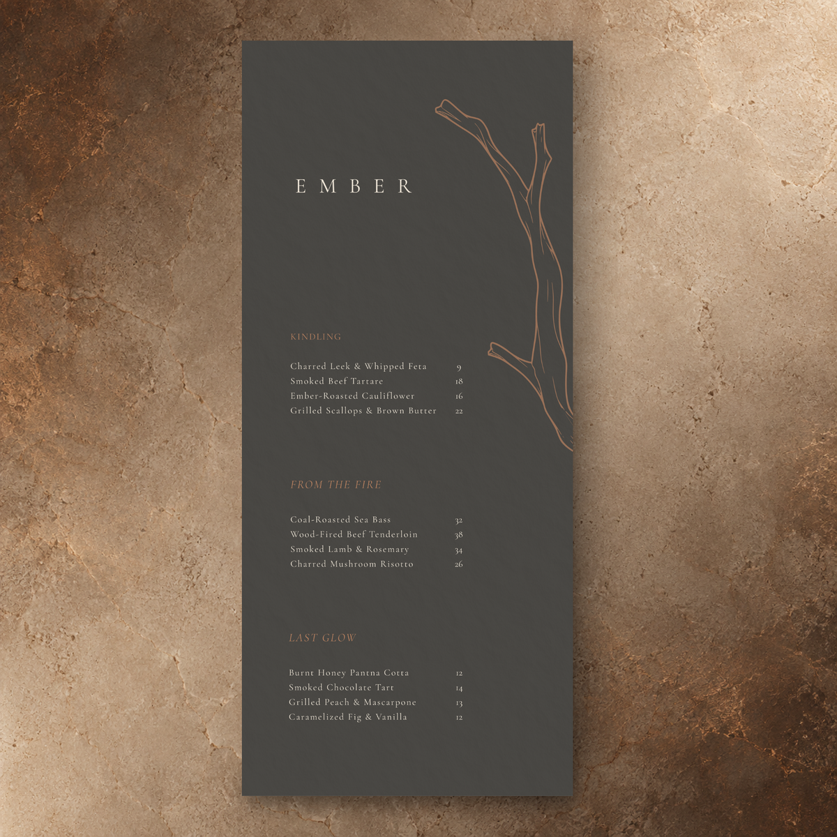EMBER – THE REFINED WOOD-FIRED DINING SUITE
