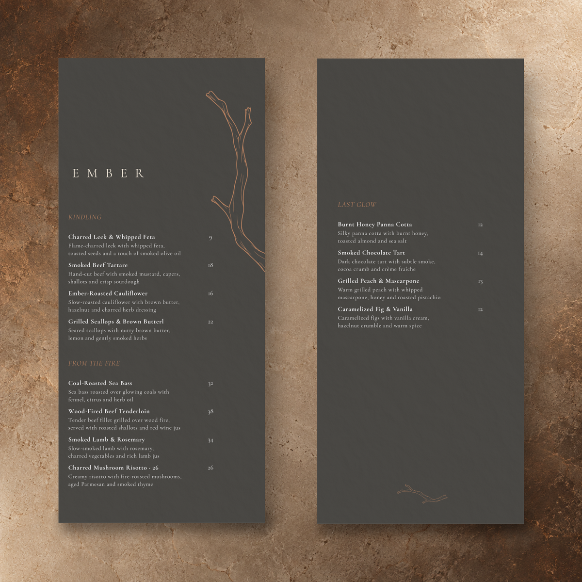 EMBER – THE REFINED WOOD-FIRED DINING SUITE