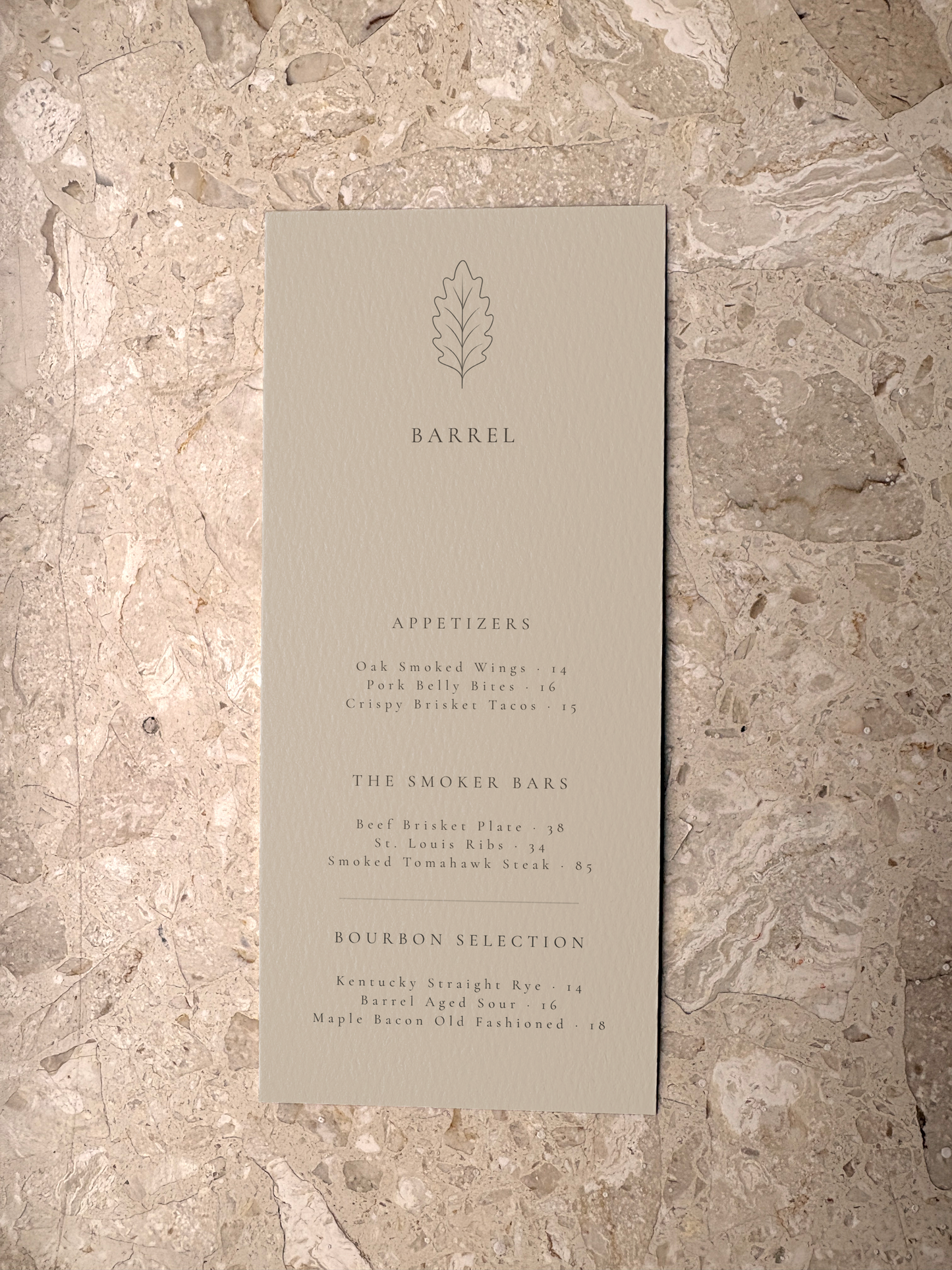 BARREL – THE WHISKEY & SMOKE BAR SUITE