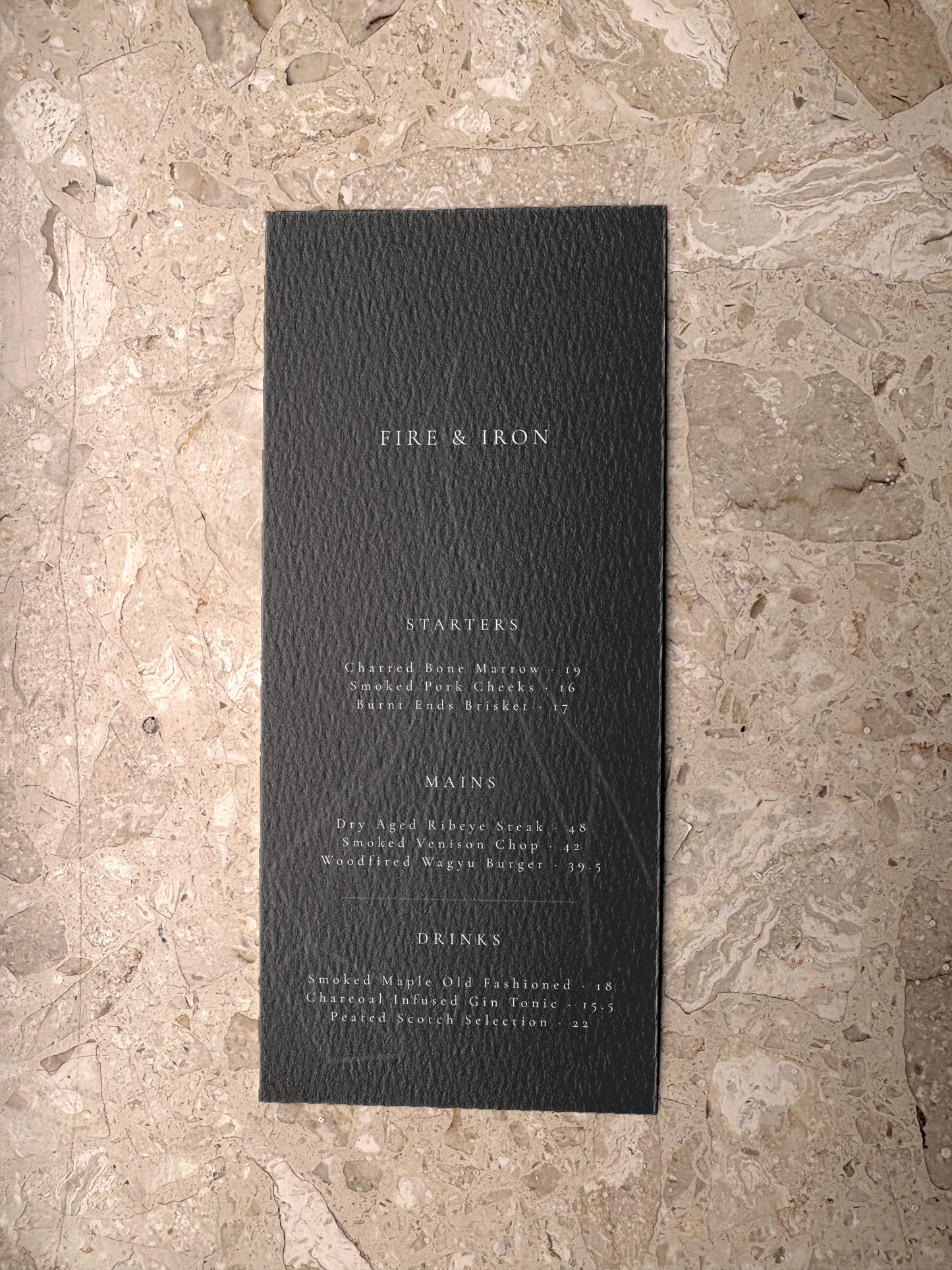 FIRE & IRON – THE ELITE STEAKHOUSE & GRILL SUITE