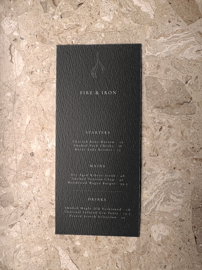 FIRE & IRON – THE ELITE STEAKHOUSE & GRILL SUITE