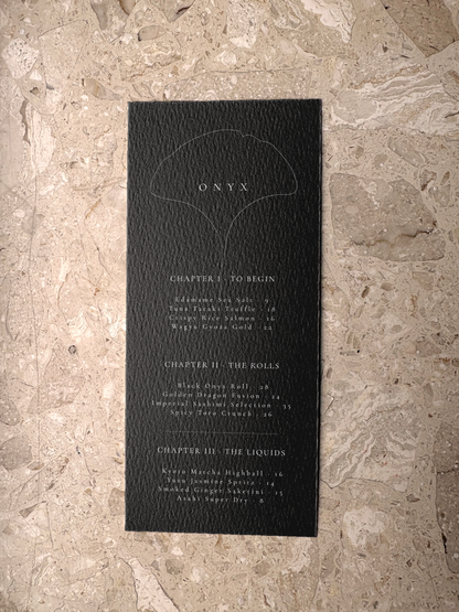 ONYX – THE ELITE HIGH-END SUSHI & FUSION SUITE