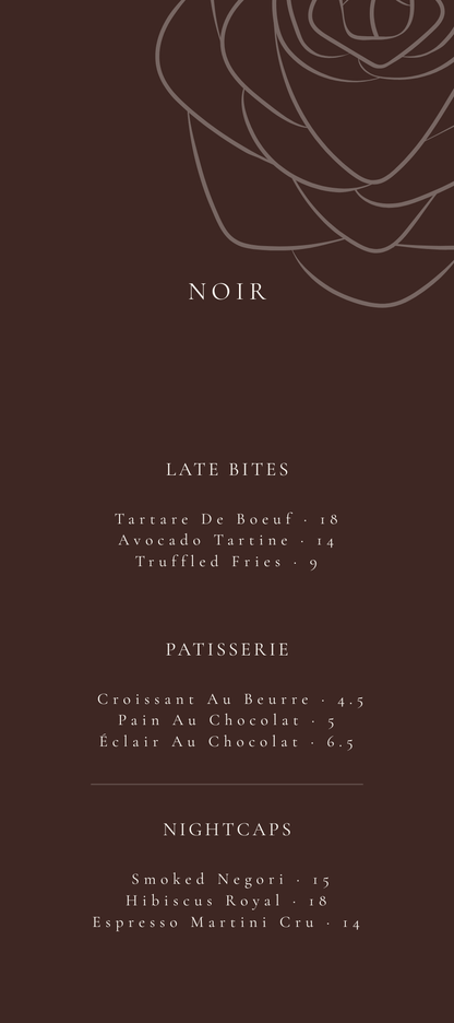 NOIR – THE ELITE COCKTAIL LOUNGE & SPEAKEASY SUITE