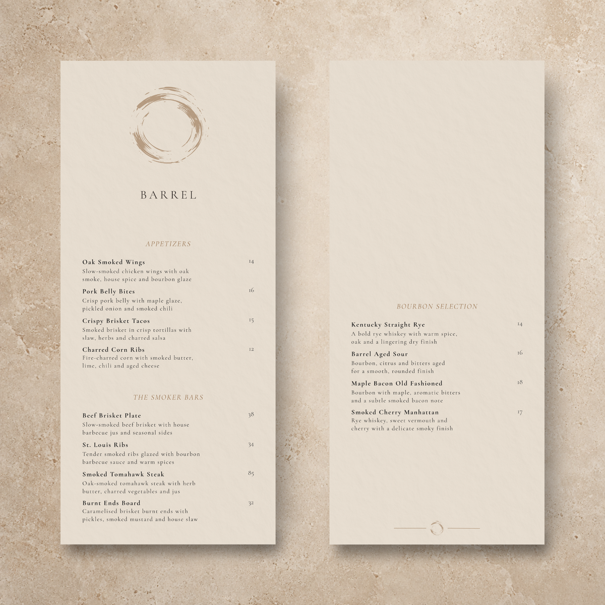 BARREL – THE WHISKEY & SMOKE BAR SUITE