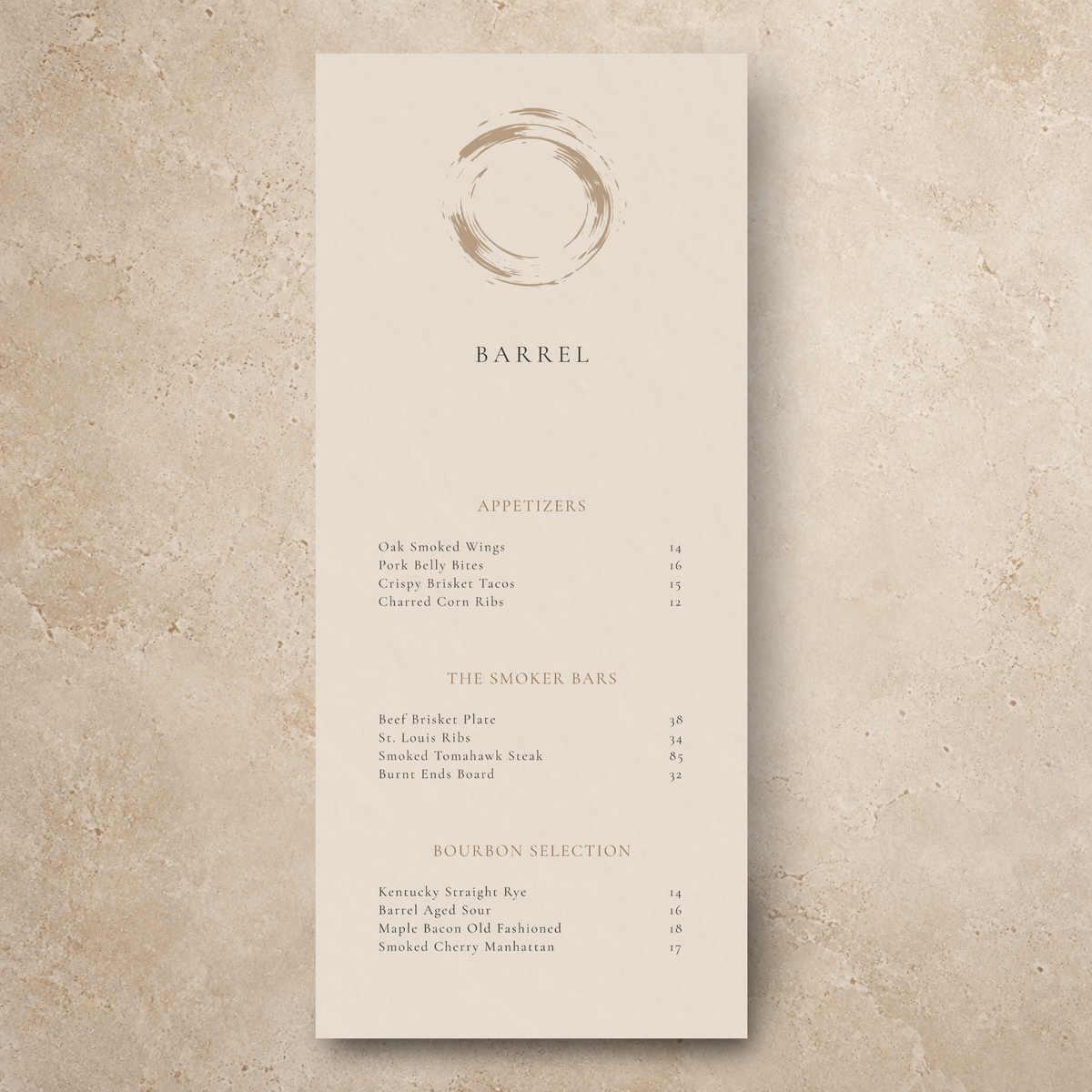 BARREL – THE WHISKEY & SMOKE BAR SUITE